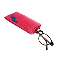 【大地之愛】羊毛氈萬用袋-亮桃